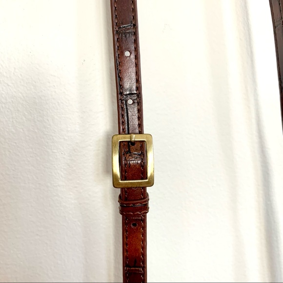 COLDWATER CREEK | Vintage Brown Woven Purse Crossbody - Picture 3 of 10